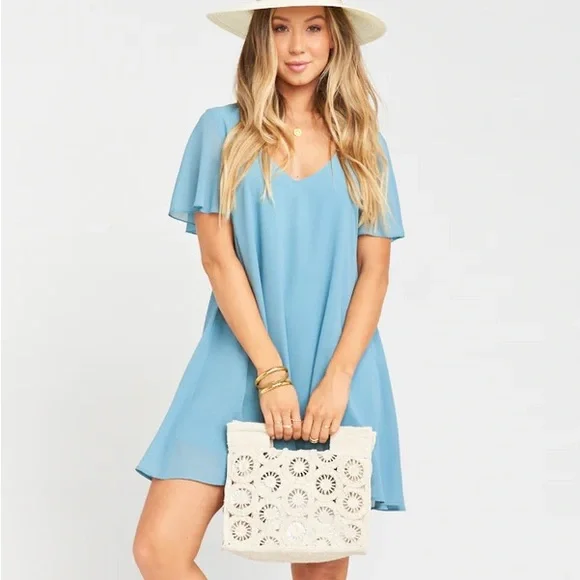 short slate blue dress Mini Dress Slate Blue Sequin Dress Sparkly Short Spaghetti Straps Sequin  Homecoming Dress Modern